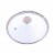 Victoria Stainless Steel Knob Glass Lid Perspective: front