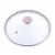 Victoria Stainless Steel Knob Glass Lid Perspective: front