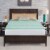 Dream Serenity EcoZone 1.5 Memory Foam Mattress Topper Full Perspective: front