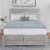 Dream Serenity Peak Comfort 3 inch Memory Foam Mattress Topper Full Perspective: front