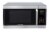 Faberware® Stainless Steel/Platinum 1100 Watt Microwave Oven With Smart Sensor Perspective: front