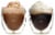 Moderna Artisan Series Double Wall 2 oz Beverage & Espresso Shot Glasses - Set of 2 Perspective: front