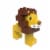 Lion & Ostrich Blocks Set Toy Perspective: front