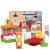 40 pcs BiOBUDDi Restaurant Building Blocks Set Perspective: front