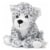 Warmies Snow Leopard Stuffed Animal Perspective: front