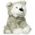 Warmies Husky Stuffed Animal Perspective: front