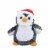 Warmies Santa Penguin Plush Perspective: front