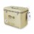 ENGEL 19 Quart Insulated Fishing Live Bait Dry Box Cooler with Water Pump, Tan Perspective: front