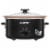Chefman Natural Slow Cooker - Black Perspective: front