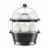 Chefman Electric Double Decker Egg Cooker Boiler - Black Perspective: front