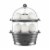 Chefman Electric Double Decker Egg Cooker Boiler - Gray Perspective: front
