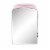 Chefman Portable Mirrored Personal Fridge Perspective: front