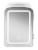 Chefman Portable LED Mirrored Mini Fridge - White Perspective: front