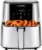 Chefman TurboFry Stainless Steel Air Fryer - Silver Perspective: front