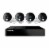 Night Owl BTD2814LSA BTD2 Series Bluetooth 8 Channel 1080p DVR & 4 x 1080p Light Cameras w Perspective: front