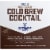 Cutwater Spirits Fugu Horchata Cold Brew Cocktail 4 Cans Perspective: front