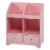 Fantasy Fields - Little Princess Cindy Toy Cubby Storage - Pink TD-12230P Perspective: front