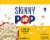 Skinny Pop® Butter Flavor Popcorn Perspective: front