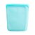 Stasher Silicone Storage Bag - Aqua Perspective: front