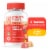 SmartyPants Kids Plus Multvitamin & Omega 3 Gummies Supplement with Vitamins C, D3, B12, Zinc Perspective: front