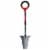 Radius Carbon Steel blade Poly Handle 10.5 in. W x 44.5 in. L Shovel - Total Qty: 1 Perspective: front