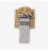 Oak and Reed Fabric Elastic Hip Band, Grey Perspective: front