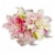 Rose Lily Bouquet Flowers 2 Stem Perspective: front