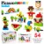 PicassoTiles Magnetic Puzzle Cubes 108 Pieces PMC108 with FREE Ideabook Perspective: front