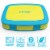 Bentgo Kids Brights Durable & Leak Proof Children's Lunch Box - Citrus Yellow Perspective: front