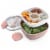Bentgo® Salad On-The-Go Container - Blush Marble Perspective: front