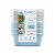 Bentgo® Prep 2 Compartment Snack Container - Sky Blue Perspective: front