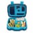 Bentgo Kids Prints Food Storage Container - Speckle Blue Perspective: front