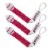 Los Angeles Angels Pacifier Clip 3 Pack Perspective: front