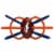 Denver Broncos Winkel Teether/Rattle Perspective: front