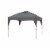 CORE Instant Canopy 10 x 10 Foot Outdoor Pop Up Shade Canopy Shelter Tent, Gray Perspective: front