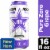 Rockstar Pure Zero Energy Drink, Zero Sugar, Grape Perspective: front