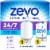 Zevo Flying Insect Fly Trap (1 Device + Refill) with Blue And UV Light To Attract Flying Insects Perspective: front