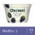 Chobani® Non-Fat Blackberry on the Bottom Greek Yogurt Perspective: front