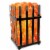 Himalayan Glow Picket Fence Style Metal Basket Salt Lamp, ETL Certified Dimmer | 6-7 lbs Perspective: front