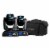 ADJ Pocket Pro Pak DJ LED Moving Stage Lighting Heads Set with F4 PAR Padded Bag Perspective: front