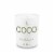 Stone Candles Santal Coconut Candle Perspective: front