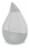Crane 4-in-1 Filter-Free Top Fill Humidifier with Sound Machine - Gray Perspective: front
