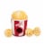 Zippy Paws Popcorn Bucket Burrow Dog Toy Perspective: front