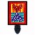 Valentine's Day Photo Night Light. Valentine Hearts. Free Extra Picture For Lights. Perspective: front