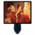 Old Masters Decorative Photo Night Light. Lady Godiva. Free Extra Picture For Lights. Perspective: front