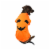 Midlee Pumpkin Face Dog Shirt Halloween Costume (Large) Perspective: front