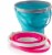Top Race 2 Gallons (7 Liters) Extra Large Foldable Pail Bucket Set of 2 Perspective: front