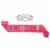 Pink Birthday Girl Rhinestone Tiara Birthday Sash Set for Gift Party Supplies and Decorations Perspective: front