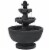 Outdoor Water Fountain 3 Tier 34 Budding Fruition Patio Garden Yard Décor Perspective: front