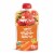 Happy Baby Organics Clearly Crafted Carrots Strawberries & Chickpea Stage 2 Baby Food Pouch Perspective: front